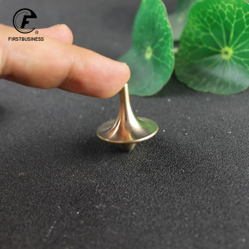 

Copper Solid Gyro Brass Spinning Hot Movie Totem Print Spinning Toys for Children Adult Antistress Gyroscope Party Gift Creative