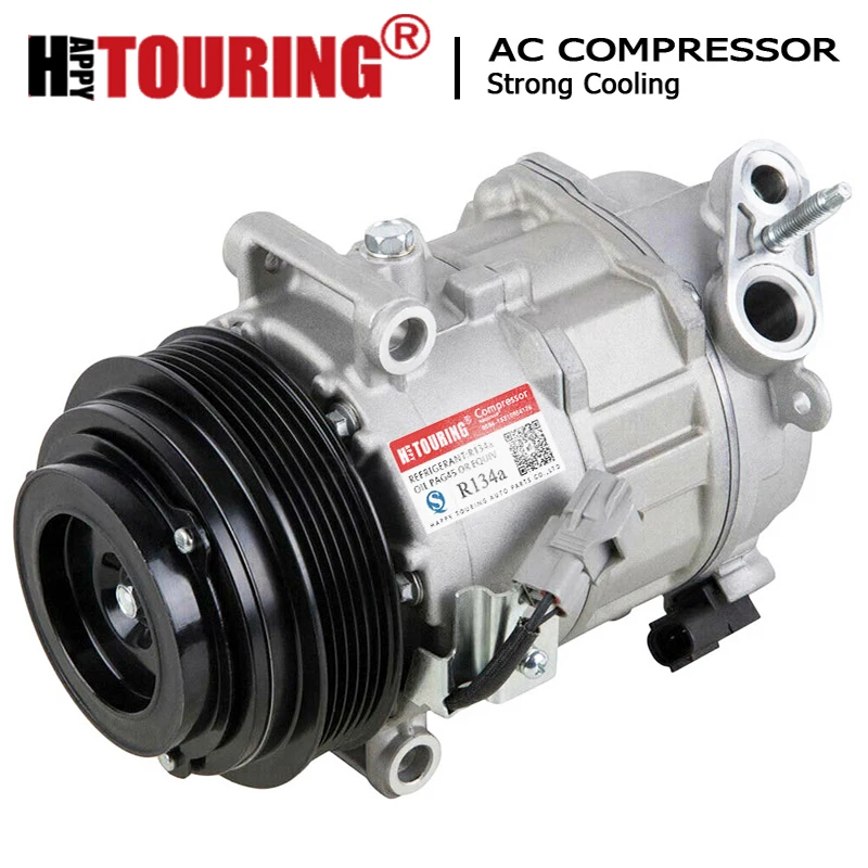 

AC Compressor for Jeep Cherokee Chrysler 200 2014-2017 4471606731 447160-6731 68103198AA 68103198AB 68103198AC MC4471606731