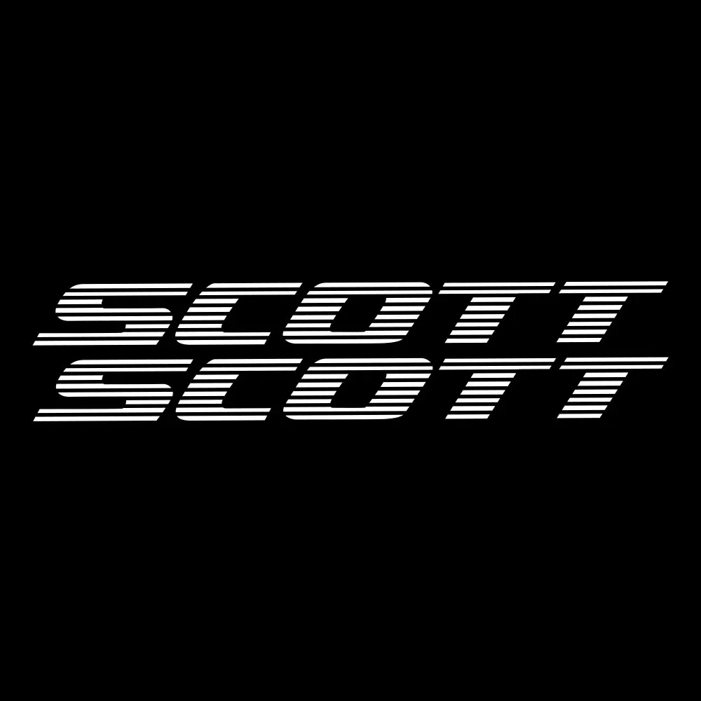 Kit Adesivi Telaio MTB BMX Scott - Decalcomanie Rosse Per Bicicletta - AlexCycles