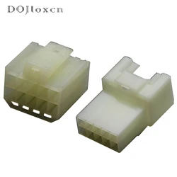 1 Set10 Pin 6090-1220 6090-1056 Male Female Automotive Wiring Harness Plug White Cable Wiring Sockets