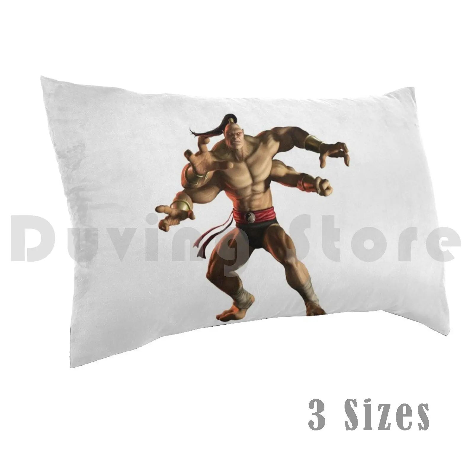 Goro Pillow Case DIY 50*70 Mortal Kombat Sub Zero Sub Zero Scorpion Raiden Rayden Liu Kang Johnny Cage