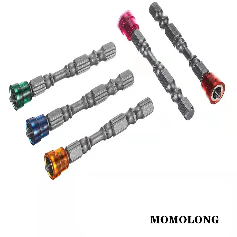 Set di cacciaviti elettrici per cartongesso con gambo esagonale da 5 pollici da 1/4 pollici Set di cacciaviti magnetici a testa singola PH2 Phillips in lega S2 anti-sl