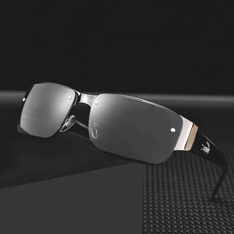 Men's Sunglasses High-end Business Driver Mirror Driving Sunglasses High-definition Anti-ultraviolet Glasses Korean Toad Mirror