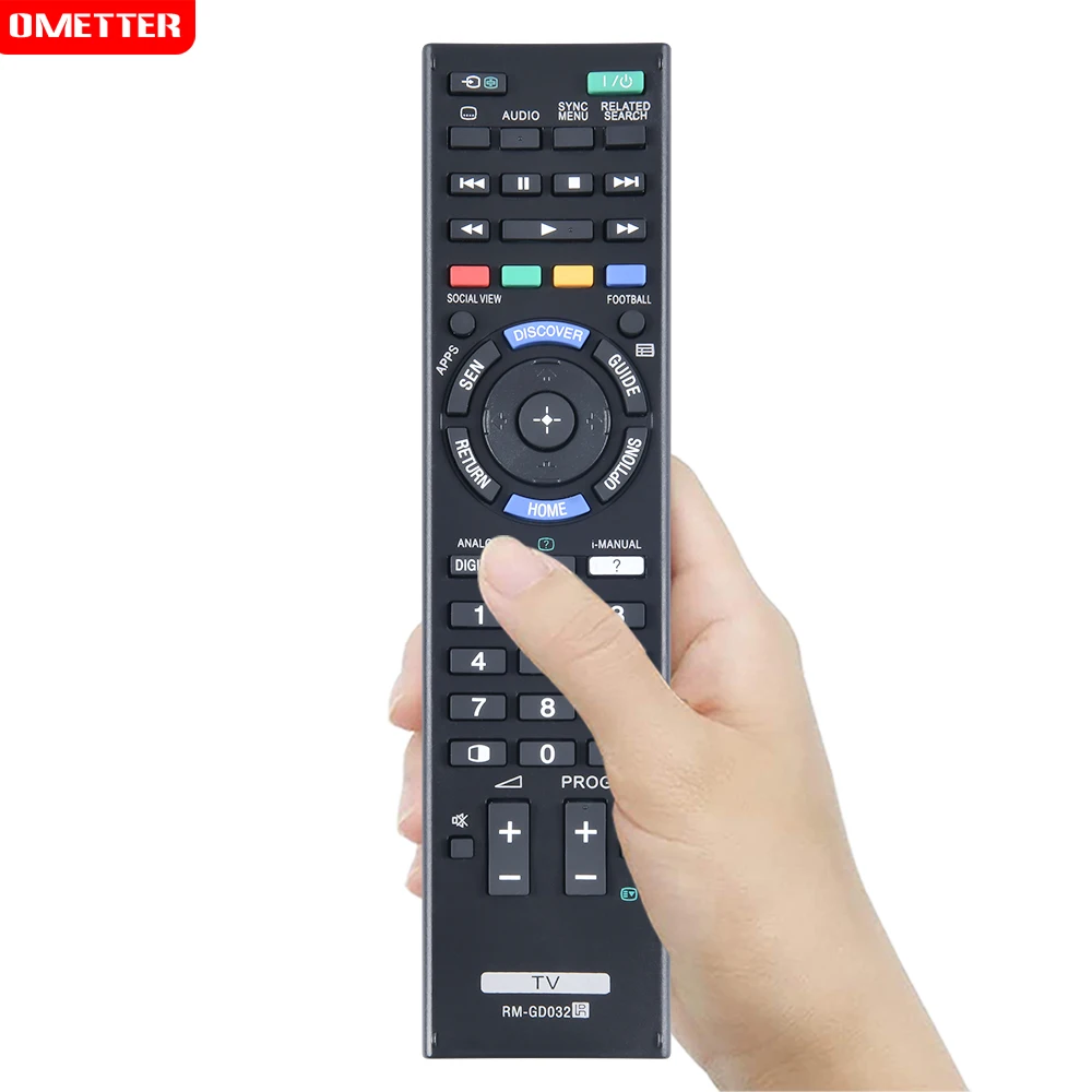 Pilot do Sony TV RM-GD032 RM-GD030 RM-GD033 RM-GD031 KDL55X9000B KDL60W850B KDL26EX550 KDL40EX650 40 w600b KDL-65W950B