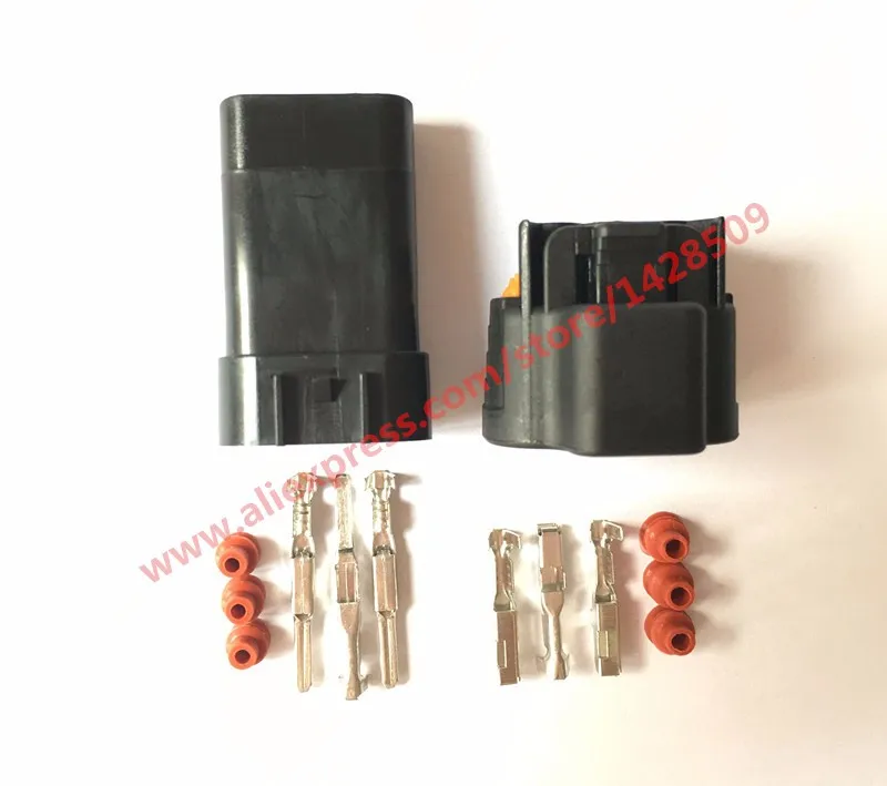 1 Set 6189-0099 3 Pin Female Male Connector For VSS Toyota 1JZ 2JZ Map Sensor 90980-10841 Vacuum Turbo Pressure Auto Plug LX13