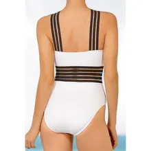 Women High Neck One Piece Swimsuit 2025 #4