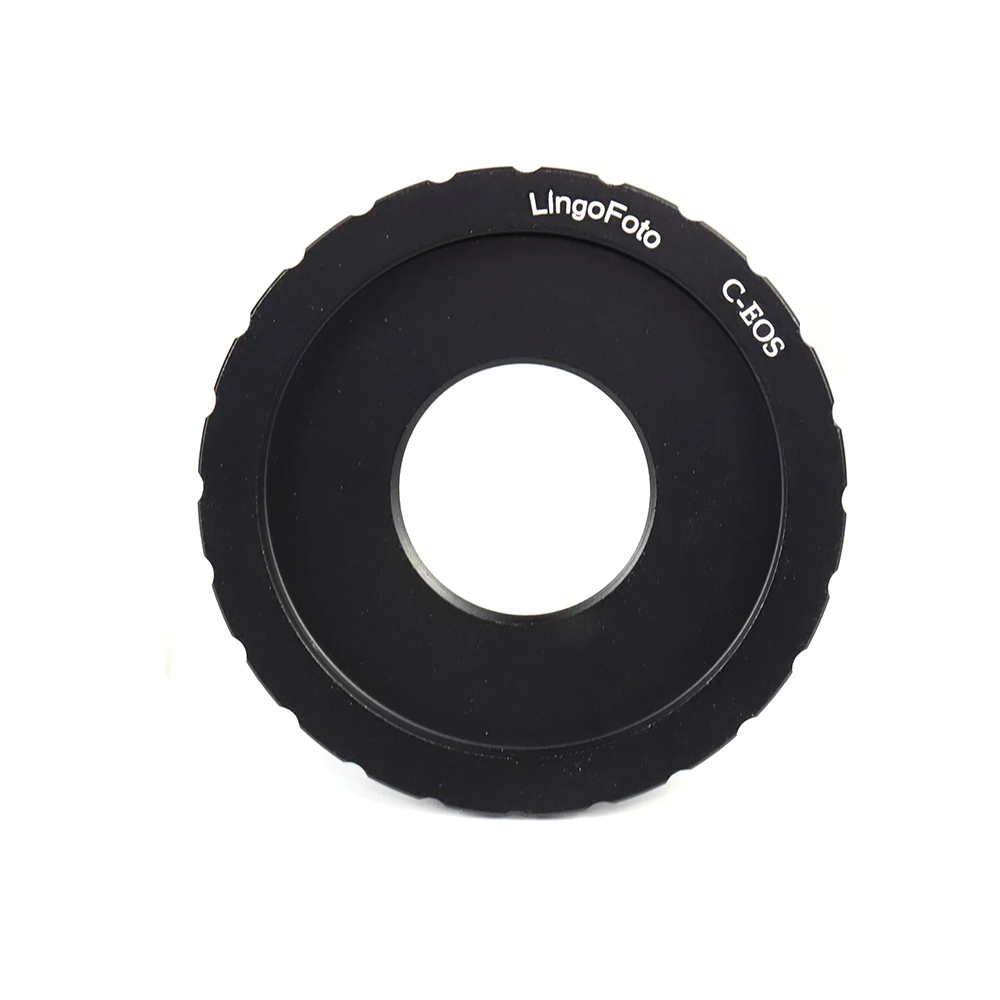 LingoFoto C-EOS جبل خاتم محول ل C جبل عدسة ل كانون EF/EF-S جبل كاميرا