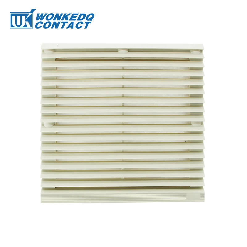 3323-300 Air Filter Panel For 120mm Exhaust Fan waterproof Electrical Cabinet Air Filter Grille Ventilation 204mm Without Filter