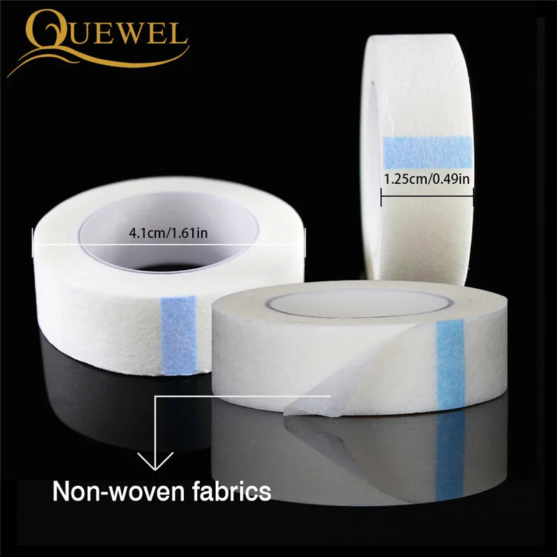 4 Pcs/Lot Eyelash Extension Lint Eye Pads White Tape Non-Woven Fabrics Under Eye Pads Paper for False Lashes Patch Make Up Tools