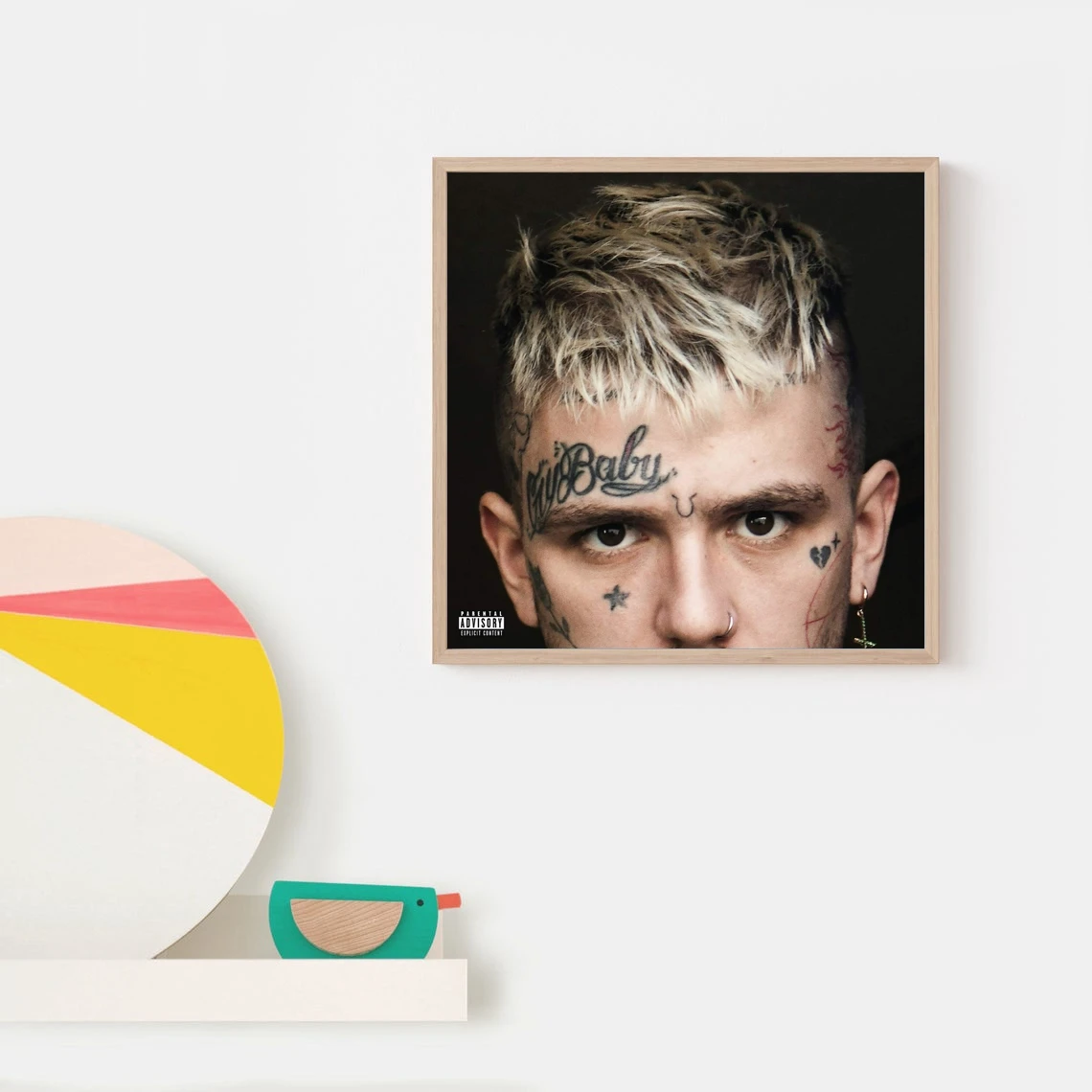 Lil Peep EVERYBODY’S EVERYTHING Music Album Cover Poster Canvas Print Singer Music Star Poster Home Wall Painting Decoration