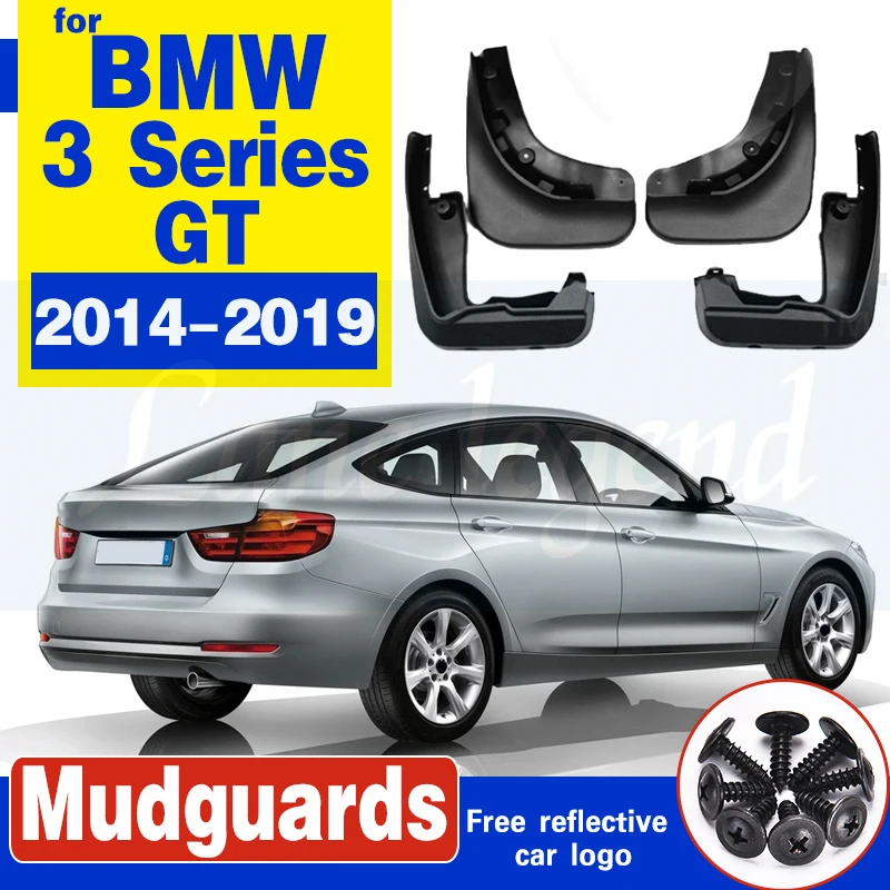 Mudflap for BMW 3 Series Gran Turismo GT 2014~2019 F34 Fender Mud Guard Splash Flaps Mudguards Accessories 2015 2016 320i 330i