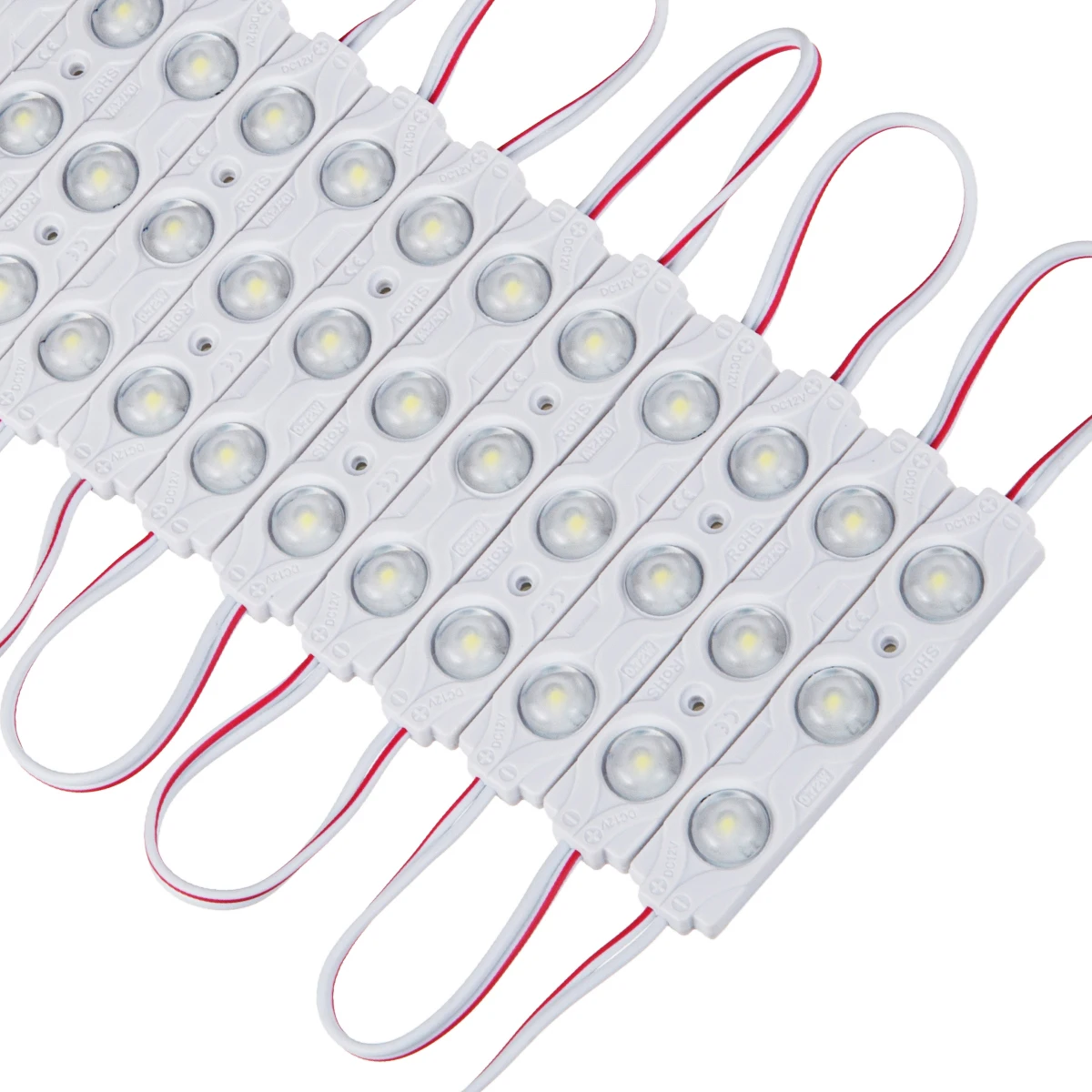 60PCS Daylight White 0.72W LED Module lighting UL Listed 2835 3 LEDs IP65 waterproof  DC12V Advertising Light Led Sign Backlight