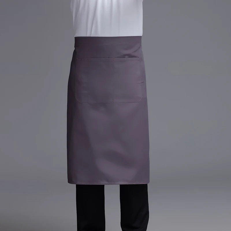 Kitchen Cooking Apron working meal half length Waist Apron catering chef hotel attendant uniform