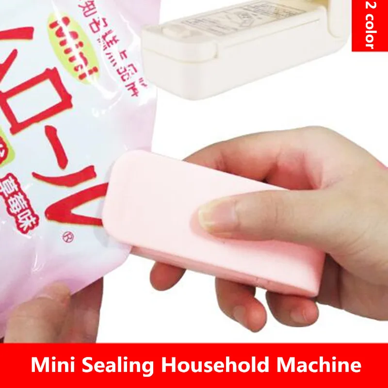 Mini Portable Electric Heat Sealing Machine Household Food Saver Capper for Plastic Bags Packaging - Compact Kitchen Gadget