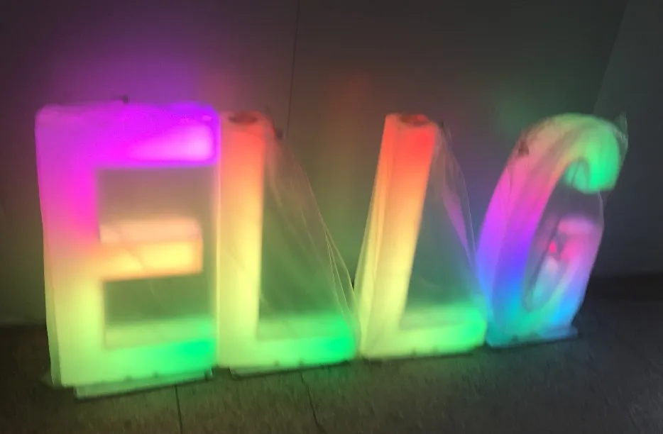 Large LED Luminous Love Customize Letter Lamp Wedding Ceremony Party Backdrops Decor Wall Outdoor Advertising Letter Light