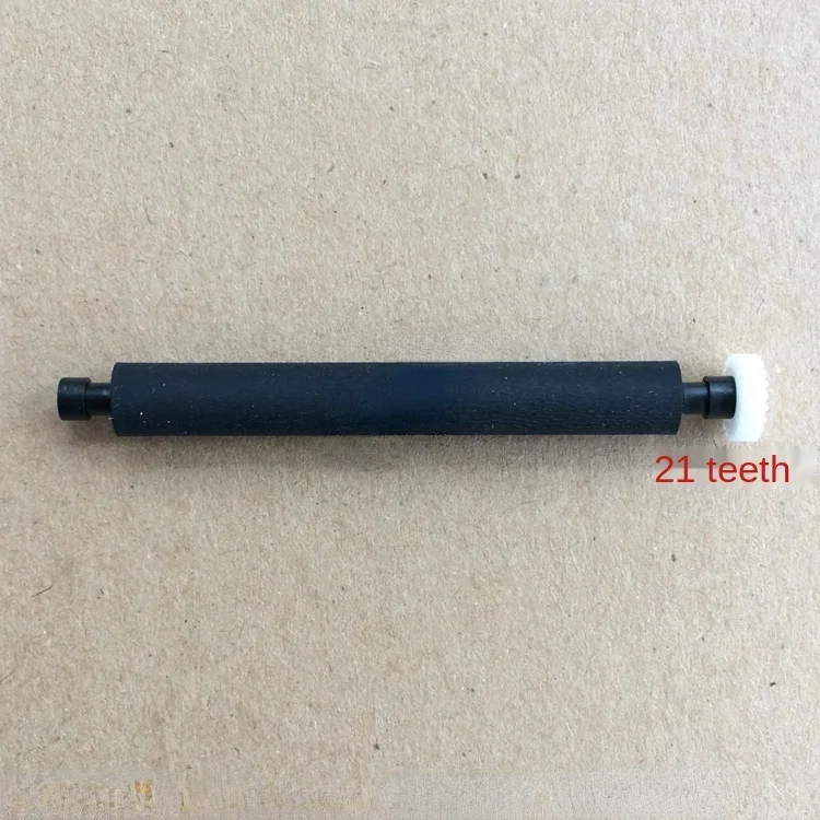 rubber roller POS 21 teeth For Newland SP50 print shaft Liandi 570 press shaft VeriFone VX675