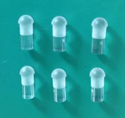 100PC Clear color waterproof LIGHT PIPE FOR 4MM Led Diode LED Tube Lampshade Replace LLP-2011