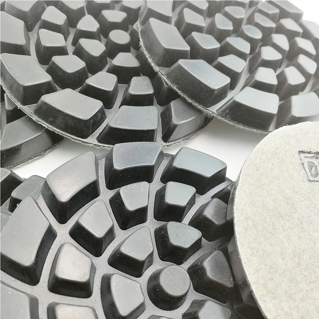 DT-DIATOOL 6pcs Dia 100mm/4" #50 Thickened Concrete Polishing Pads Resin Bond Diamond Concrete Sanding Discs Floor Renew Pads