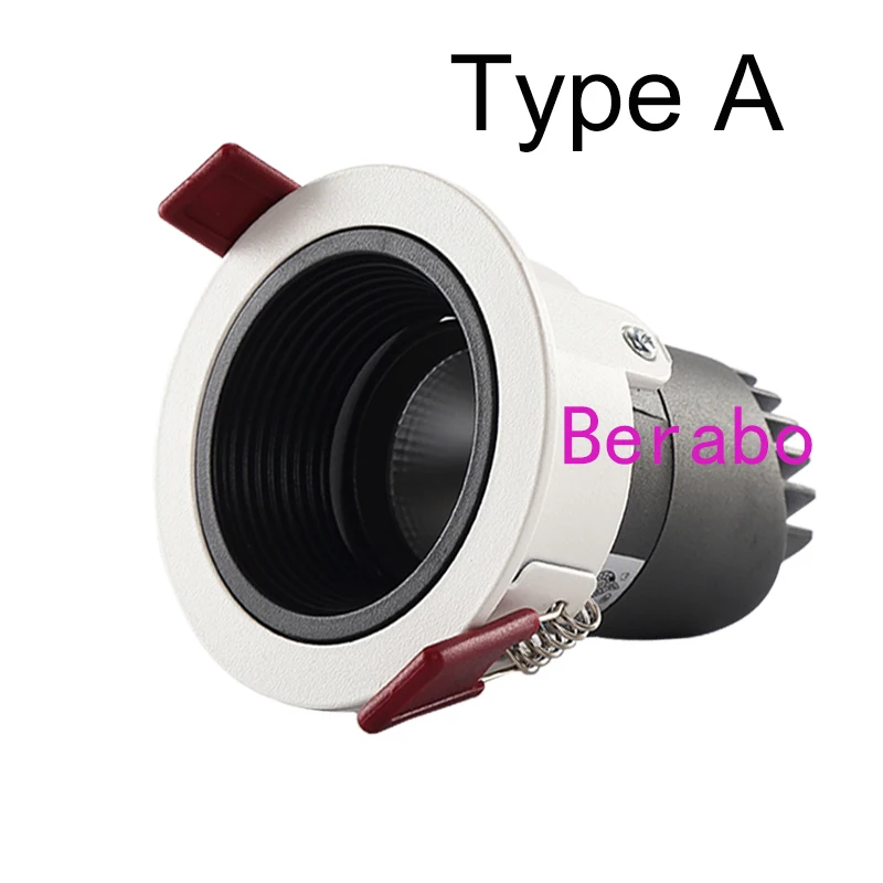 LED Downlight 12W 18W 30W Runde Einbauleuchte AC110V220V Unten Licht Wohnkultur Schlafzimmer Küche Innen spot Beleuchtung – Detail 2
