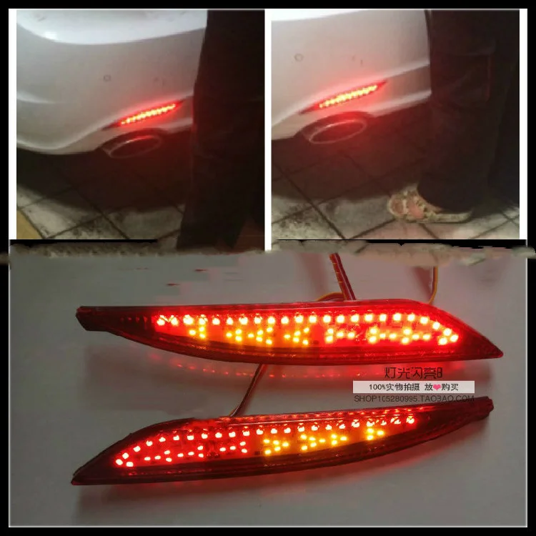 

Eosuns Led Brake Light Driving Light Reverse Lamp Assembly Rear Bumper Lights for Hyundai Sonata 8 2010-14