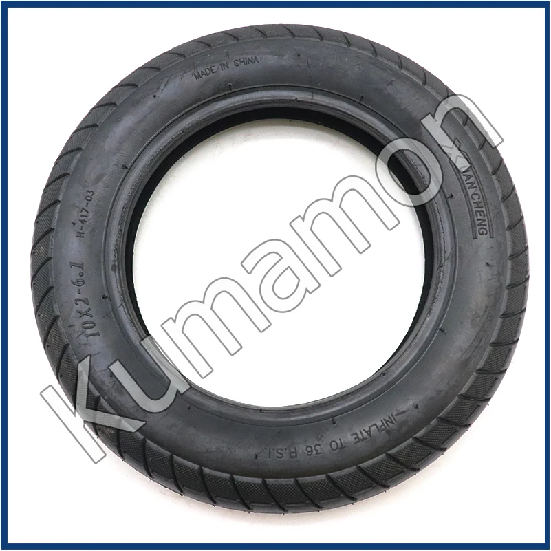 High Quality 10x2-6.1 Outer Tyre10 Inch Pneumatic Thickening Wheel Tire for Xiaomi Mijia M365 Electric Scooter Accessories