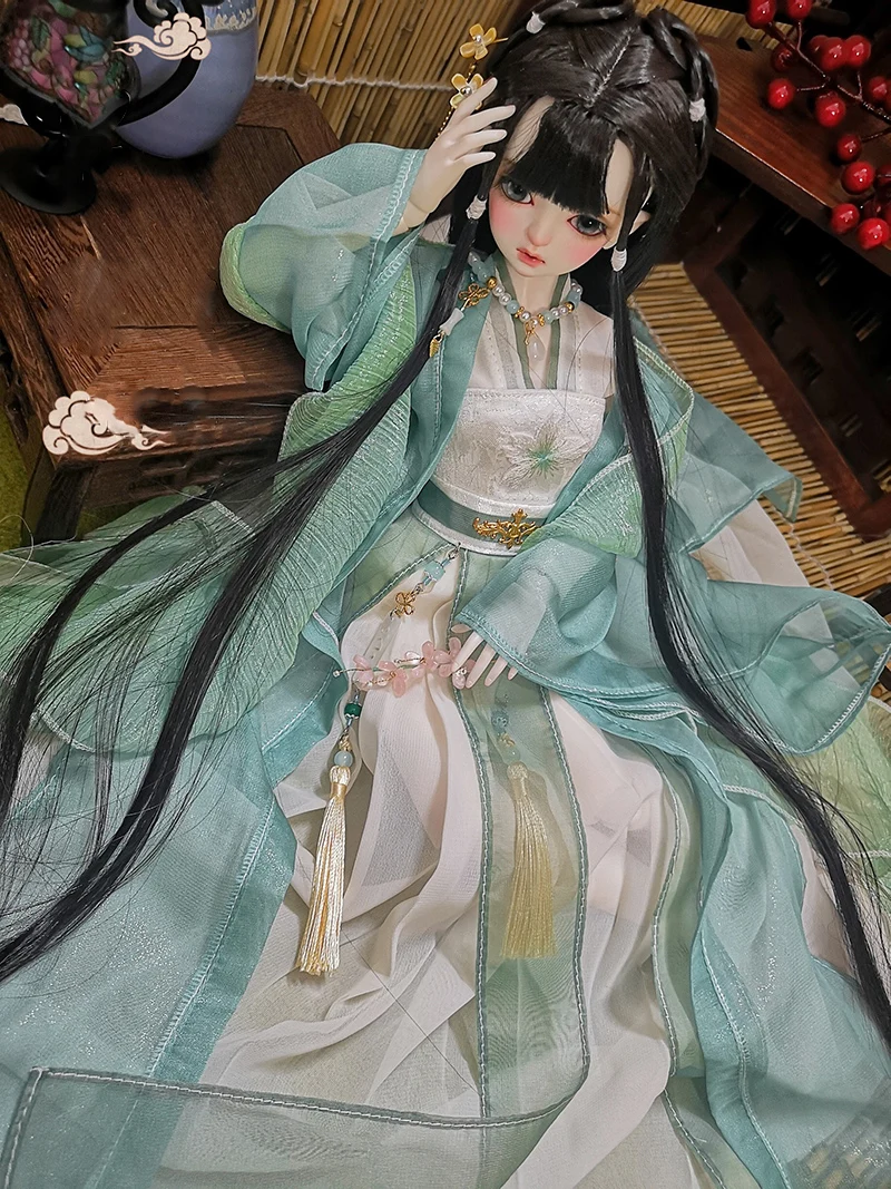 1/4 1/3 scala BJD vestiti cinese Hanfu antico costume fata vestito per BJD/SD MSD SD13 accessori per bambole C0205