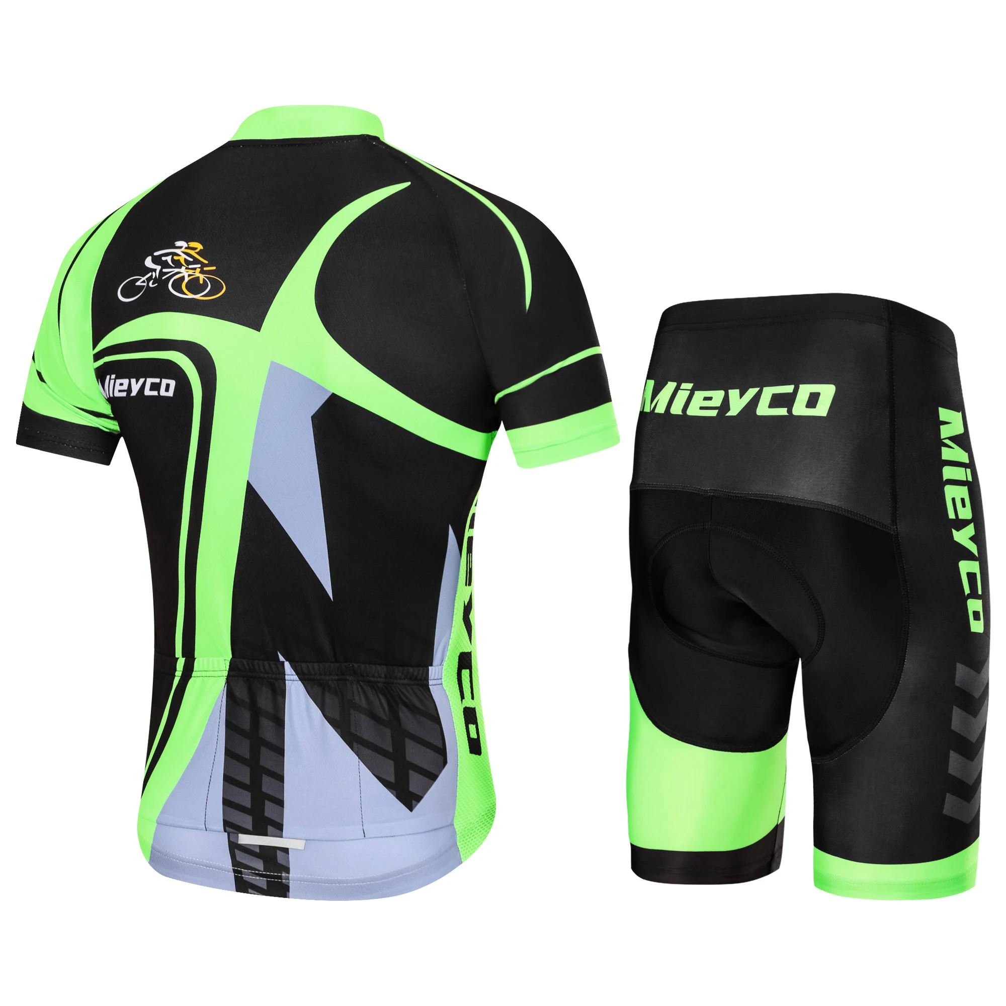 Bicycle Cycling Clothing for Men, Cycling Jersey Set, Reflective Pants, Bike Clothes, Shirt Fit MTB Gloves, MTB Equipment, 2024