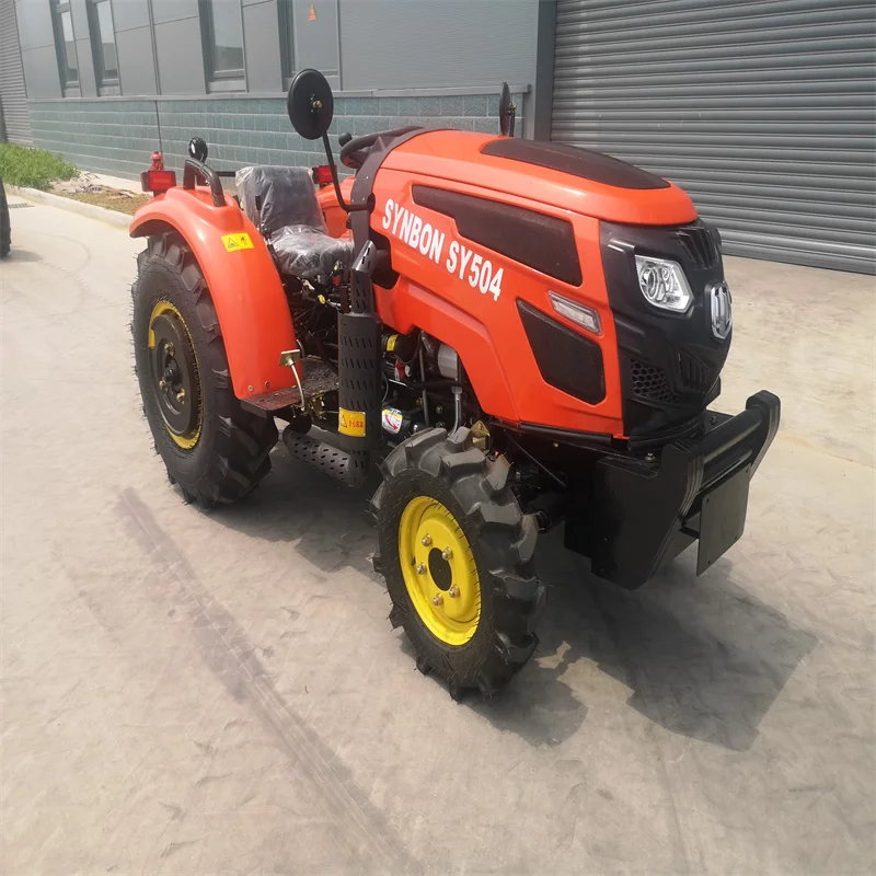 Hydraulic Garden Machine For Agriculture Micro Compact Orchard Greenhouse Tractors