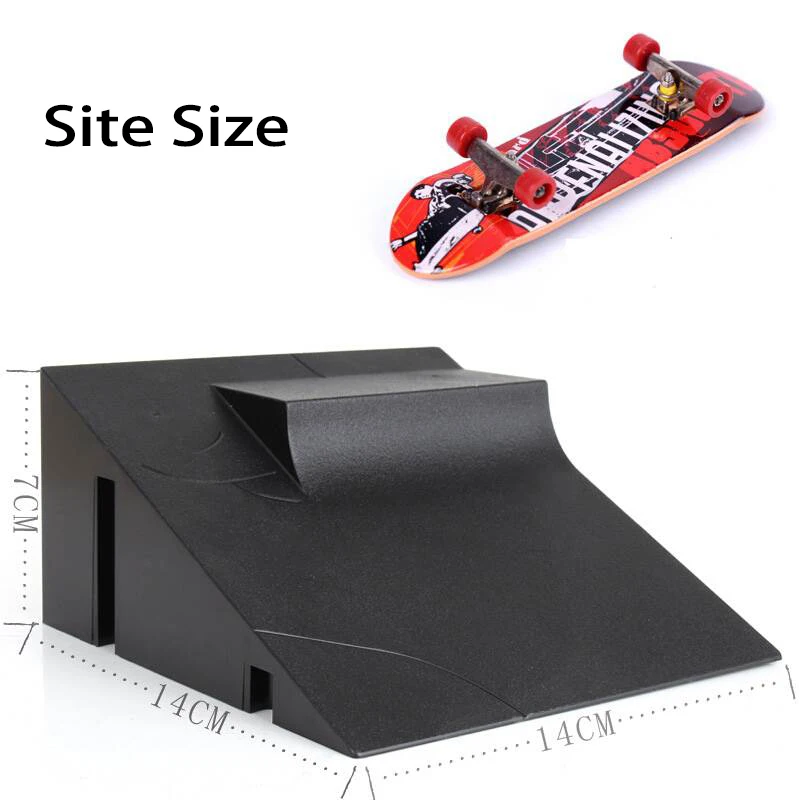 Bambini Skateboard con le dita Skate Toy Skate Park Ramp Set Tech Practice Deck Interni divertenti Sport estremi Giocattoli per l'allenamento delle dita