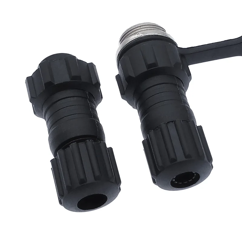 10Pcs  Connector GX16 M16 Waterproof Docking Back Nut Male&Female Plug&Socket 2pin3pin4pin5pin6pin7pin8pin9pin10pin