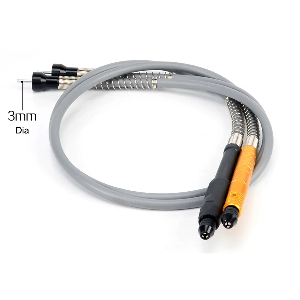 AMYAMY Flexible Extension Flex Cord Shaft drill chuck 108CM length extension bits for electric  Dremel drill