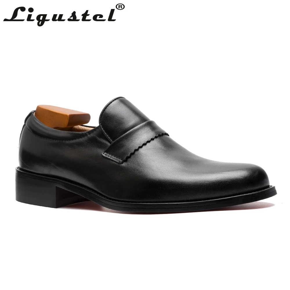 Men Derss Shoes Handmade Red Bottom Derby Shoes Genuine Leather Lace-up Business Formal Shoes Wedding High Quality Big Size 47