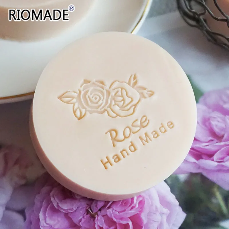 Rose Ginseng Camellia Mint Plants Styles Soap Stamp Exquisite Acrylic Handmade Seal Natural For Soap Making Chapters