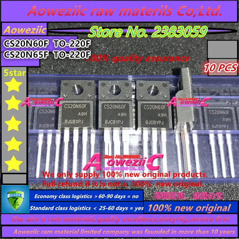 Aoweziic 2021+ 100% New Original CS20N65FA9H CS20N65F 20N65 CS20N60FA9H CS20N60F 20N60 TO-220F MOS FET 20A 650V 600V