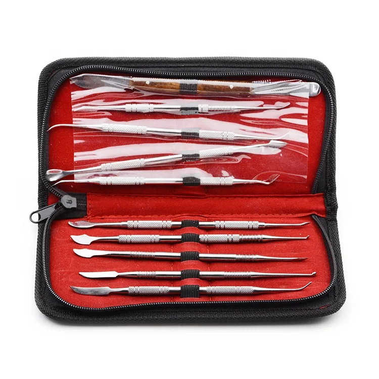 

Dental Laboratory Equipment Wax Carving Tools Kit, Surgical Instruments, Sculpture Knife Set