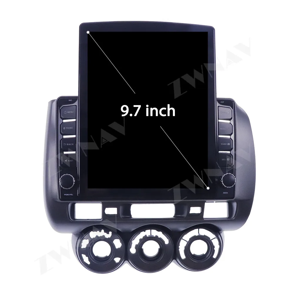 Android10.0 6+128GB For Honda Fit 2006-2008 IPS Touch Screen Receiver Car Multimedia Radio Player Car GPS Navigation DSP Carplay