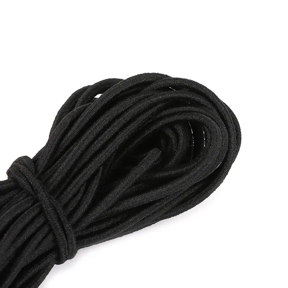 5M 15Colors Pick Round 2.5mm Elastic Band Elastic Line Elastic Rope Rubber Waist Band DIY Sewing Craft Accessories