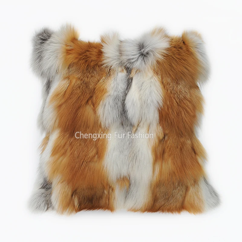 Fox Fur Pillow Cover, Cushion Cover, China Factroy Wholesale, CX-D-45/Z