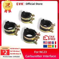 CVK Carburetor Install Adapter Interface Carburetter Manifold Intake Pipe Connector GlueFor HONDA Magna RVF400 VFR400 NC30 NC35