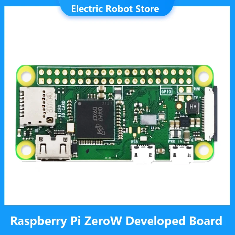 Raspberry Pi Zero W Singleboard Computer wireless Wifi bluetooth computer board with 1GHz CPU 512MB RAM Flexible Interface