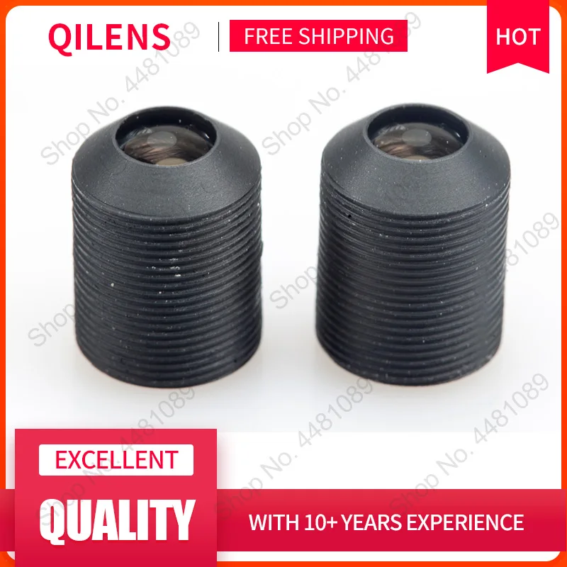 QILENS  M7*0.35   FL 12mm Board Lens for 3 Megapixel HD CCTV Security  IP Cameras  with Aperture F2.4