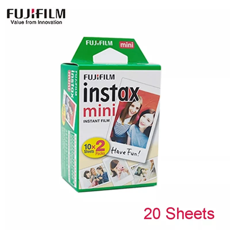 Imagem -04 - Fujifilm-fujifilm Instax Mini 11 Películas de Borda Branca para Câmera Instantânea Mini 7s 10 a 100 Folhas