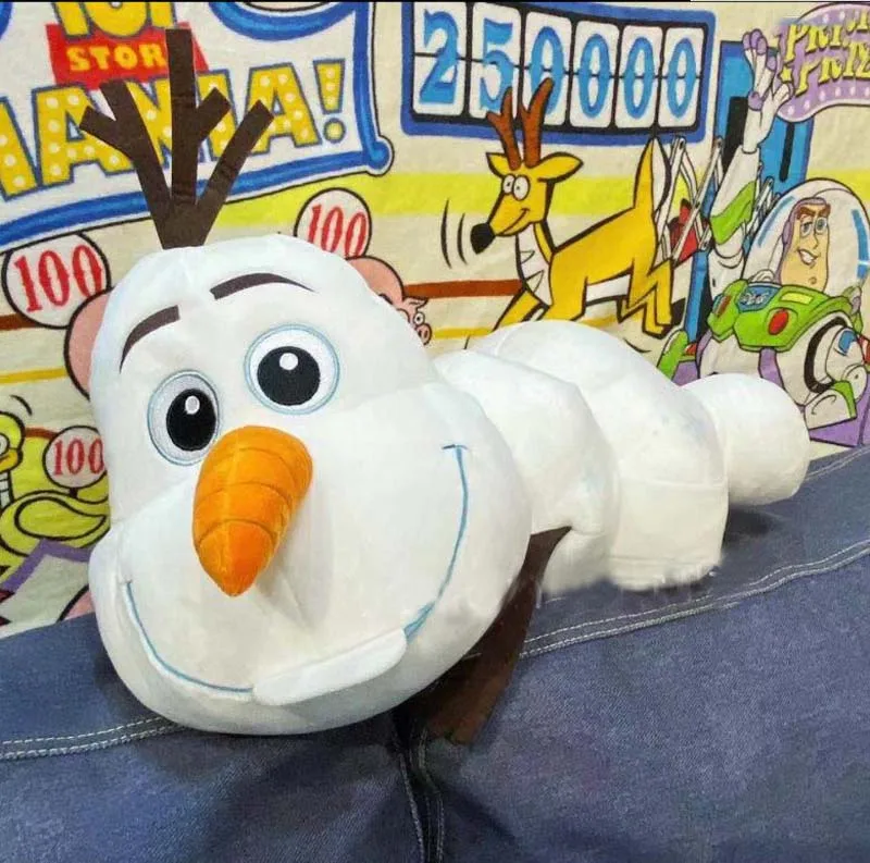 Japan plush snowman olaf doll Hold pillow Cushion for leaning on gift Children's toys