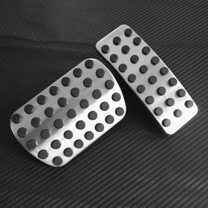 Car Accessories AT Brake Pedal Stickers for Mercedes Benz A B GLA ML GL R W176 W245 W246 W251 W164 W166 X164 X166