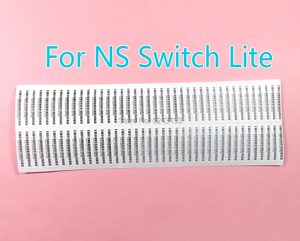 2Pcsเปลือกหอยป้ายสติกเกอร์สำหรับSwitch NS Liteสติกเกอร์วางบาร์เครื่องหมายแท็กสำหรับNintend Switch Lite controller
