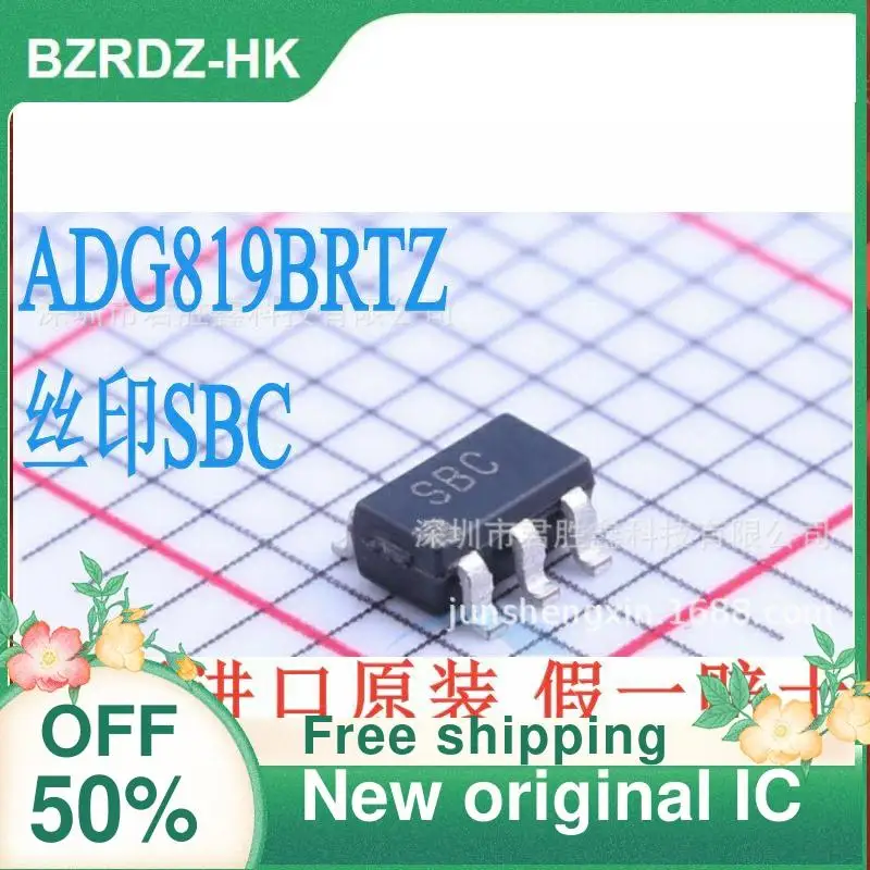

5 шт. ADG819 ADG819BRT ADG819BRTZ SBC SOT23-6 новый оригинальный IC