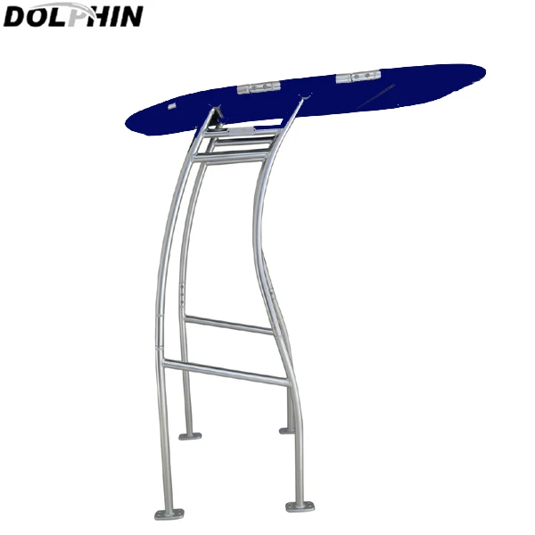 Dolphin Pro Plus Heavy Duty Boat T Top Navy Blue Canopy, Fit for Small to Medium Size