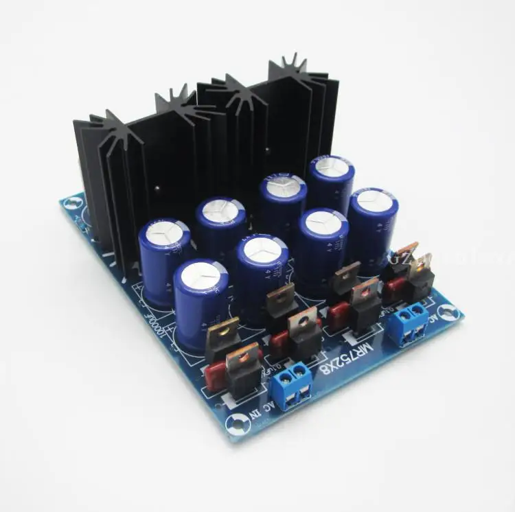 LT1084-5 finito può regolare la scheda regolatore di doppia potenza AC-DC5V-38V per amplificatore audio fai da te