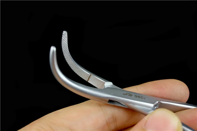 JZ أداة جراحية للقلب والصدر الطبية المتفوقة فينا كافا ملقط مجاني شبكة الأسنان القلب القلب والأوعية الدموية الزاوية اليمنى ذو طيات