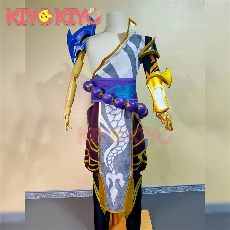 

KIYO-KIYO Game LOL Cosplays Dragonmancer True Dragon Lee Sin Cosplay Costume Custom made size